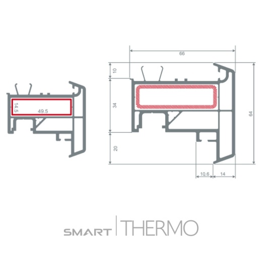Смарт профиль пвх