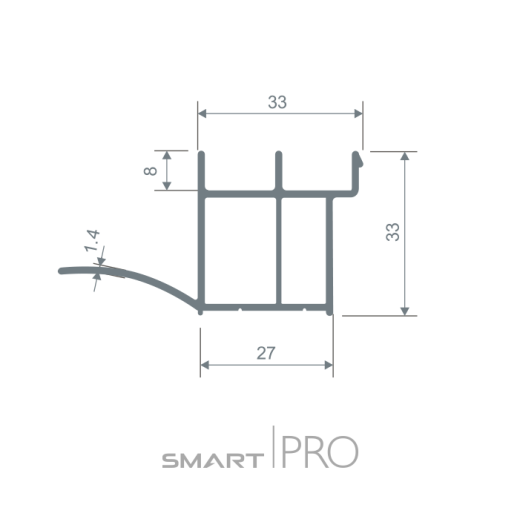 Подставочный профиль в Риддере